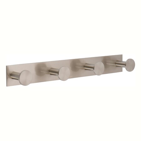 Ginger Quadruple Robe Hook in Satin Nickel 2810Q/SN